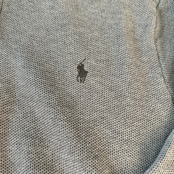 Polo by RL, 3/4 ip sweater in andover gray - Picture 2 of 4